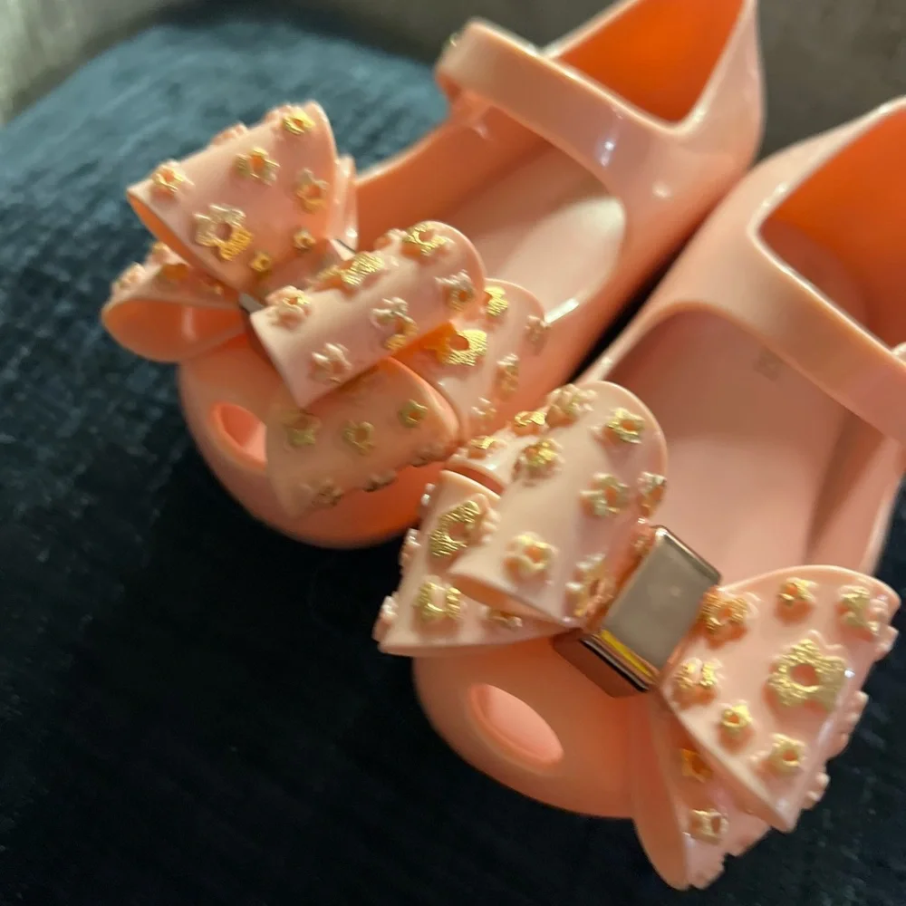 Melissa💥Pink bow girly sandals